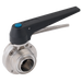 1.1/2" Rjt Male Sanitary Butterfly Valve