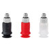 Single-Bellows Cup 10Mm White Silicone