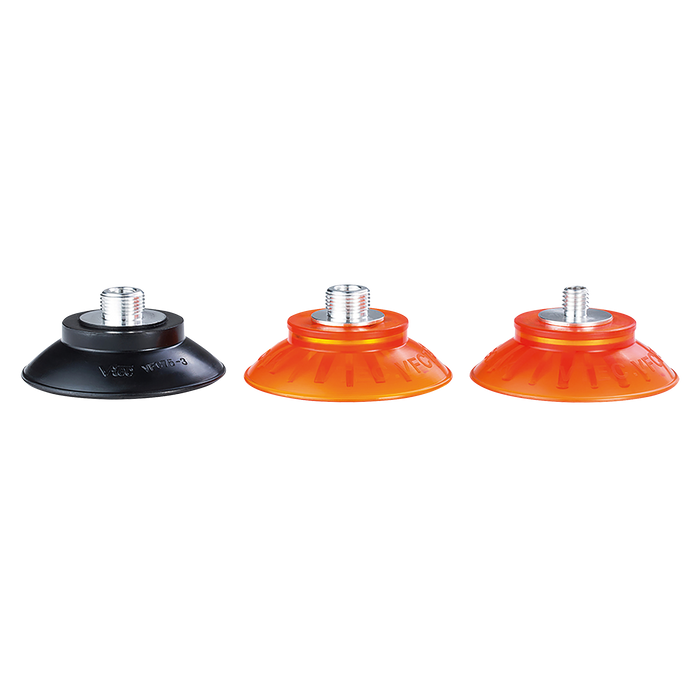 F/C 75Mm M10Xp1.5 Male White Silicone