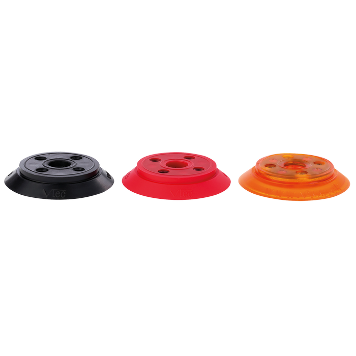 Flat Style Cup W/Cleats 75Mm White Sil
