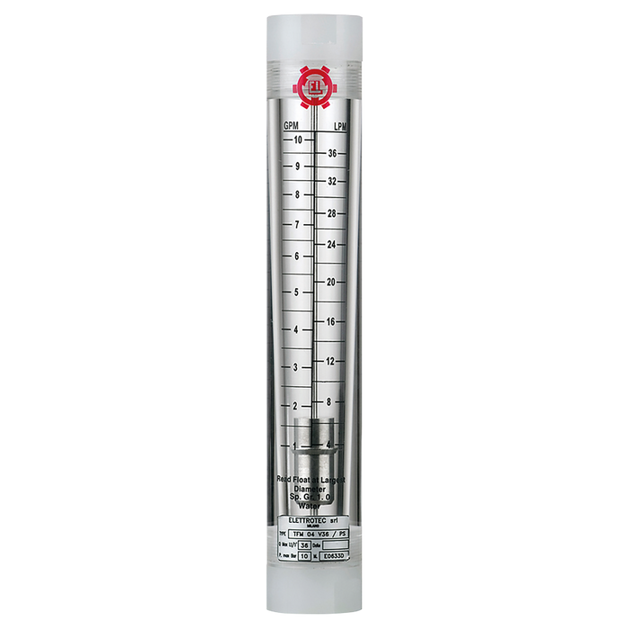G1.1/2" Variable Area Flow Meter 20-110