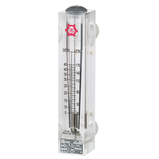 G1/2" Variable Area F/Meter Panel 1.6-16