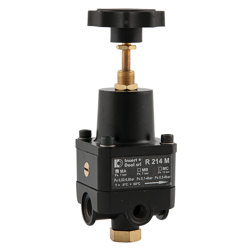 "Alum Precision Regulator G1/4"" 0.5-8Bar"