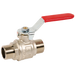 3/4" Bspp Brass Ball Valve Redleverhandle