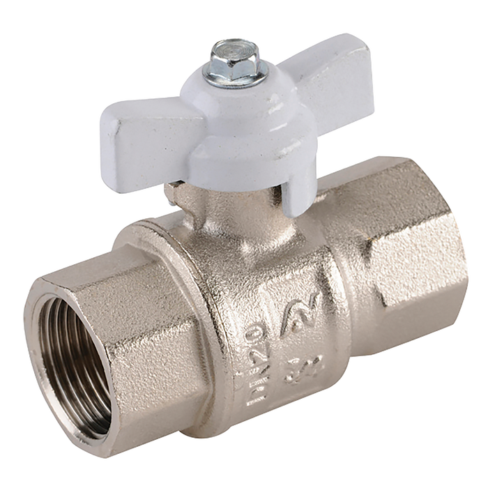 1/2" Bspp Brass Ball Valve Oxygen Ptfe Seal