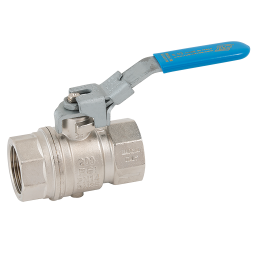 3/4"Bspf Brass Ball Valve Blue Handle
