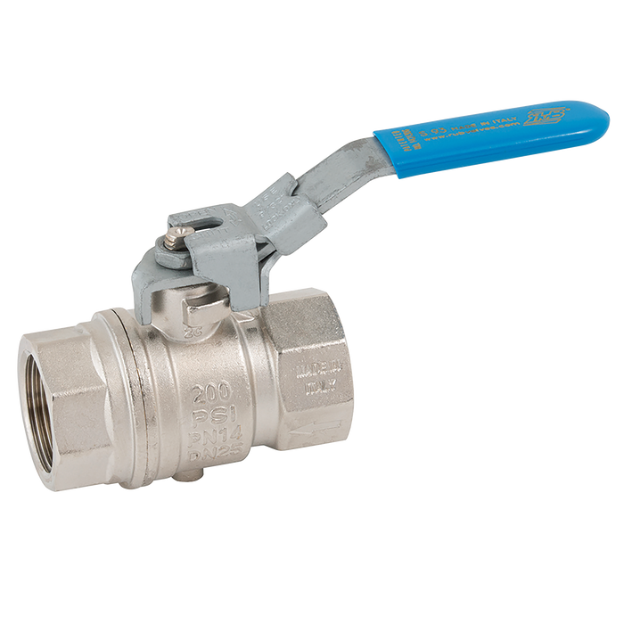 3/4"Bspf Brass Ball Valve Blue Handle