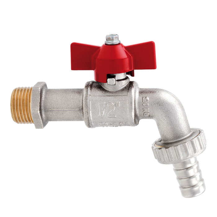 3/4"Bsp Brass Ball Valve To Suit Hose Id 25Mm