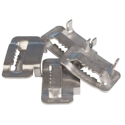 13Mm Flexiband 304Ss Buckles 25Pk