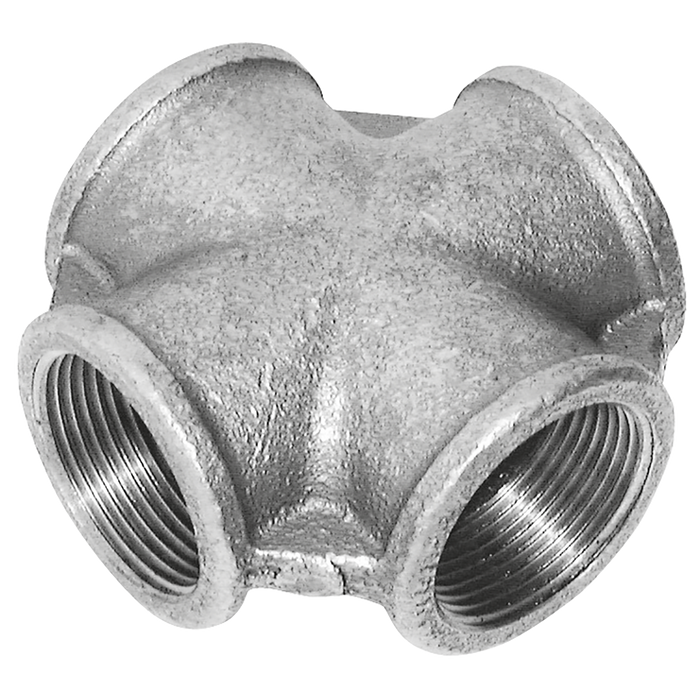 2.1/2" Bspt Fem Equal Cross Glv (180)