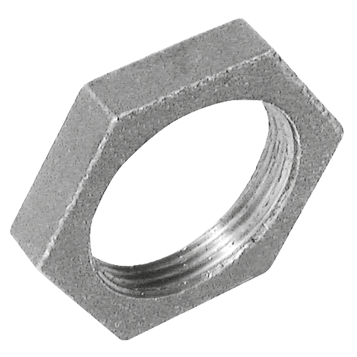 1" Bspp Female Backnut Galvanised