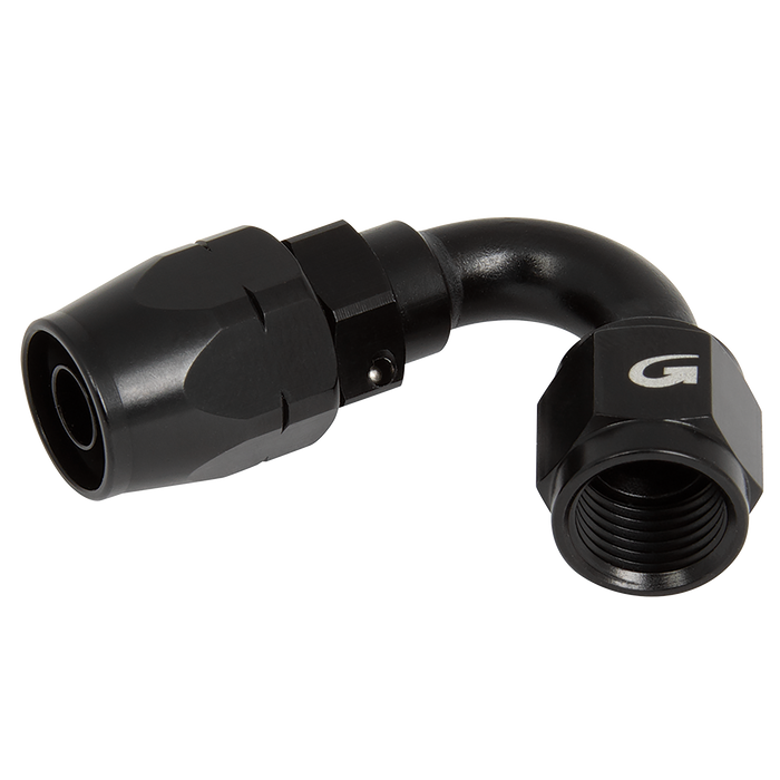 1.1/16" X 12 Jic/Unf Female Swept 120¬∞ Alloy Fitting For 200 & 210 Hose