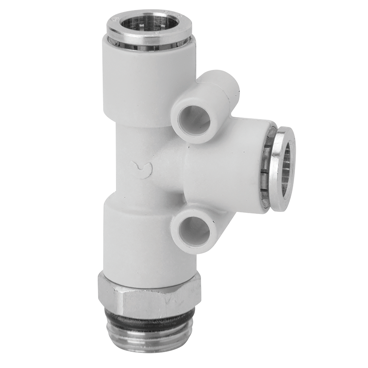 Camozzi 7442 10-1/4 - 10mm x 1/4 BSPP S7000 Male Sw Run Tee ...