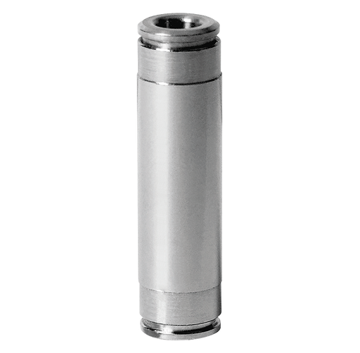 6Mm Od Series 8000 Equal Straightaight Conn