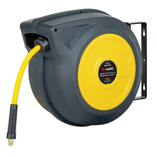 1/2" Hose Id 15M Air Hi-Vis Hose Reel