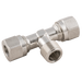 3/8" Bspt Male X 12Mm Od Tee, Centre Leg Male