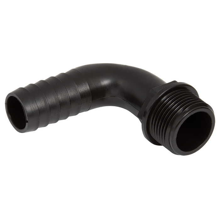 1.1/4" Bspp Male X 32Mm Od Male Bspp Elbow X Barb Od Threaded Stud