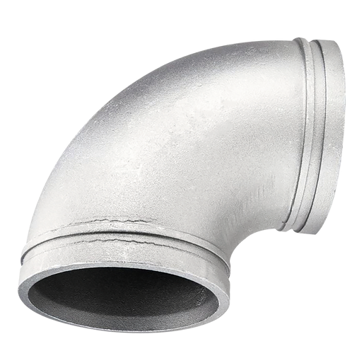 90 Aluminium Elbow With Grooved Ends