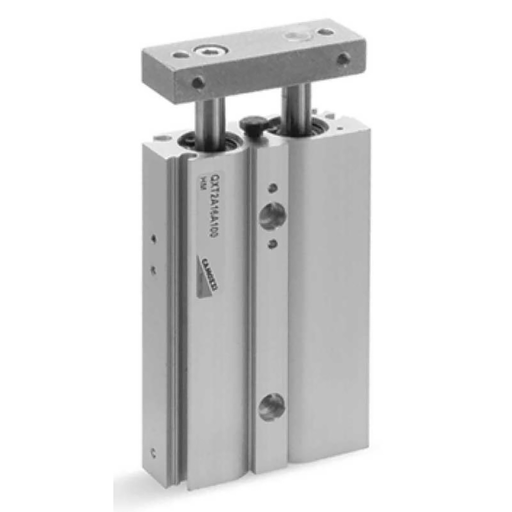 M5 Metric Female Ports Series Qx Double Acting Compact Cylinder