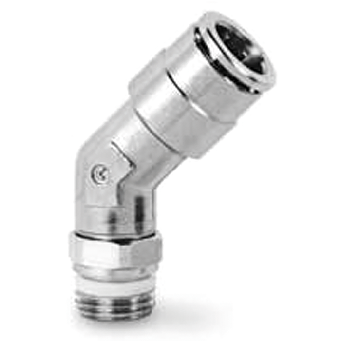 Push Fitt Swivel 45¬∞ Elbow 8Mm Tube 1/4