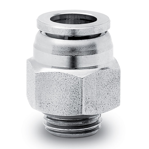 Push In Fitting Male Stud 10Mm Tube 1/4