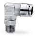 Push In Swivel Elbow 4Mm Tube 1/8 St/St