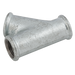 1/2" Equal Female Tee 45 Bspp Galvanised