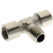 1/4" Bspt Male X 1/4" Bspp Female Equal Tee