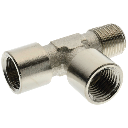 3/8" Bspt Male X 3/8" Bspp Female Equal Tee