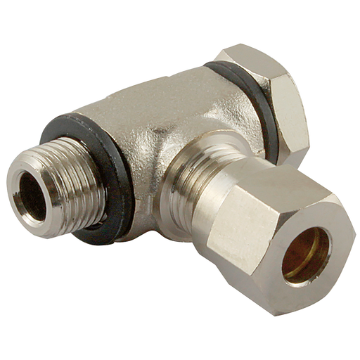 1/8" Bspp Male X 6Mm Od Single Banjos