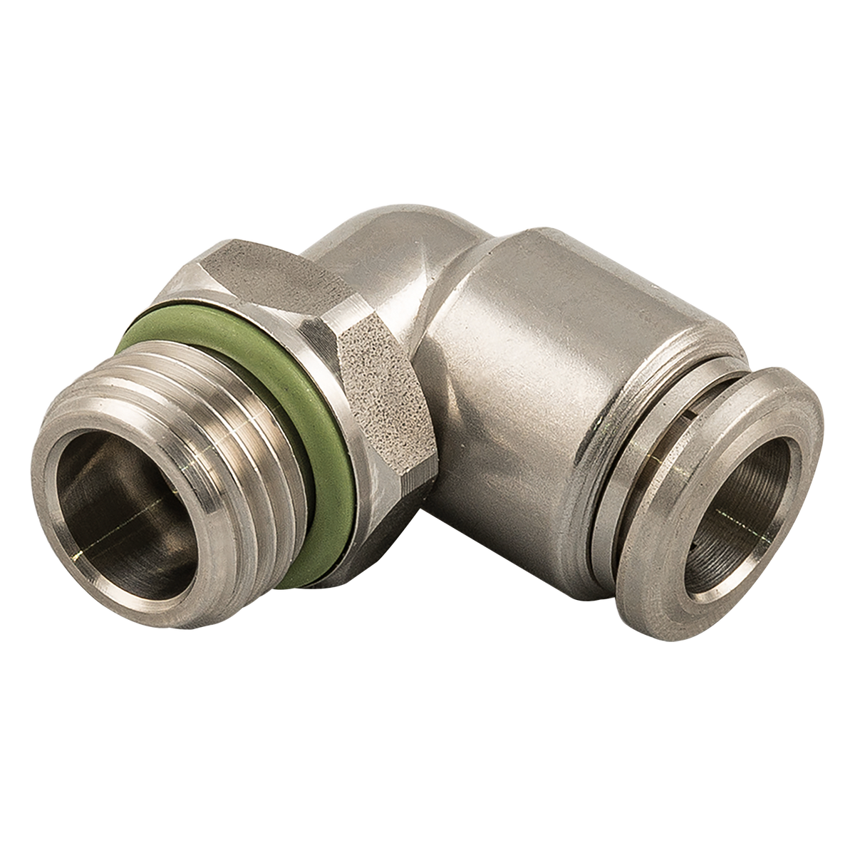 Aignep 60115x814 8mm O/D x 1/4 BSPP Male Swivel Elbow 316