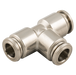 4Mm Od Equal Tee 316 St/St