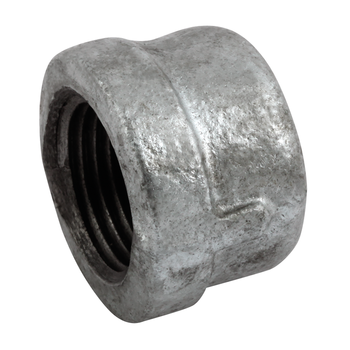Ee 3/8" Round Cap Galvanised
