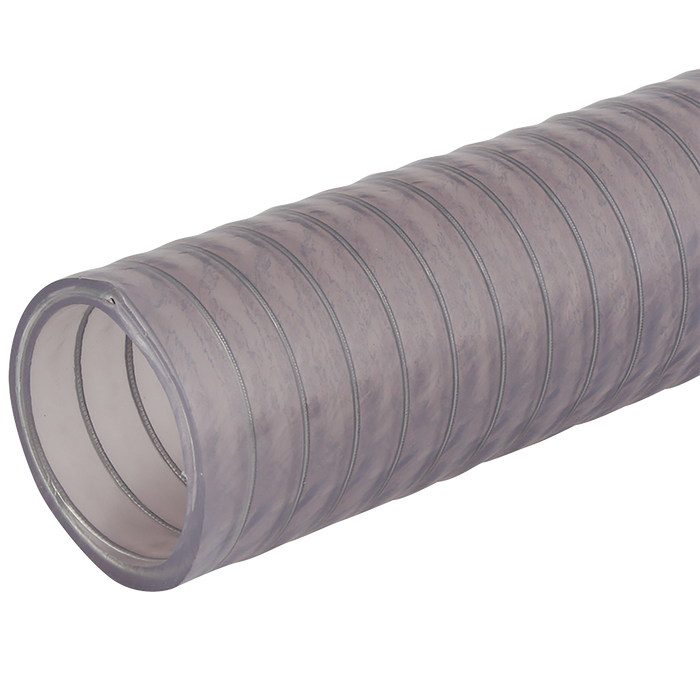 76Mm Vac Proof Clear Pvc S Andd Hose 30M