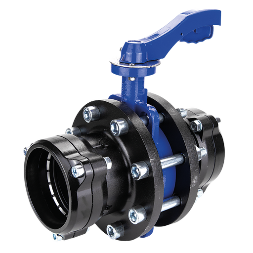 110Mm Ql Buttfly.Valve Tube X Tube Ss