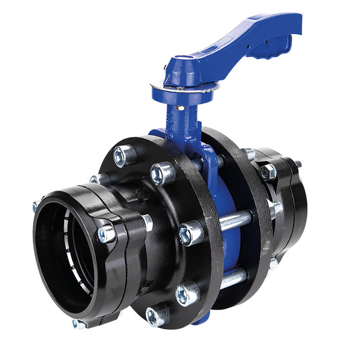 110Mm Ql Buttfly.Valve Tube X Tube Ss