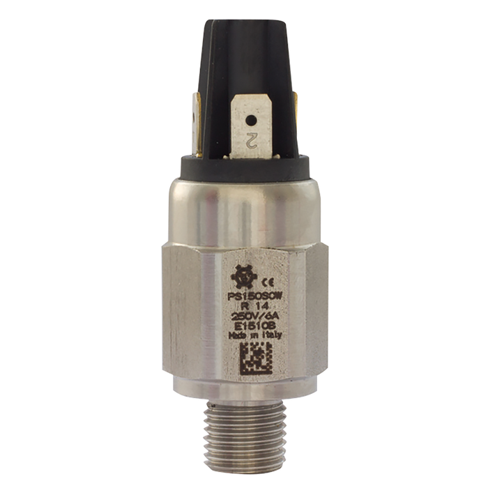 R1/4" Push Spdt Pr/Swch Zps 150Bar