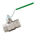 1/4"Bsp Brass Ball Valve Lever Handle Green