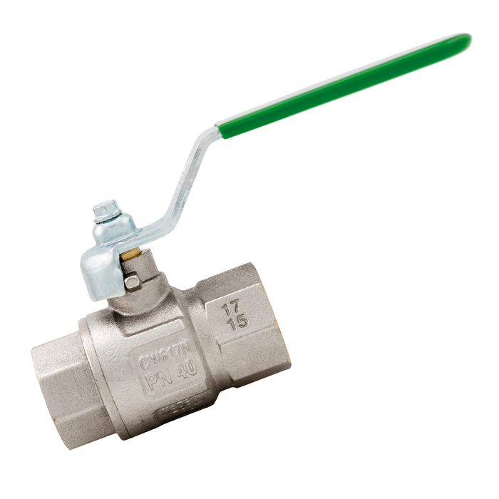 3/8"Bsp Brass Ball Valve Lever Handle Green