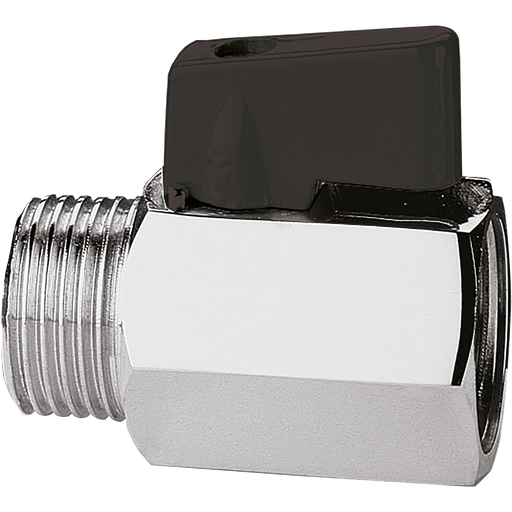 3/8" Bspp Brass Ball Valve Max Wp 15 Bar