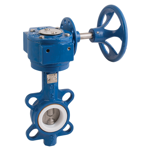 3" Wafer B/Fly Valve Ci/Ss/Pt Gear