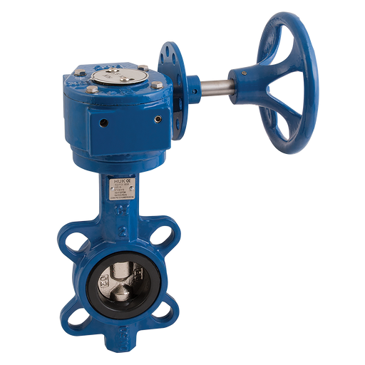 2" Wafer B/Fly Valve Ci/Ss/Nbr Gear
