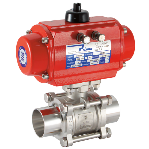 3/4" Od Cav Fill Ball Valve Sgle Acting