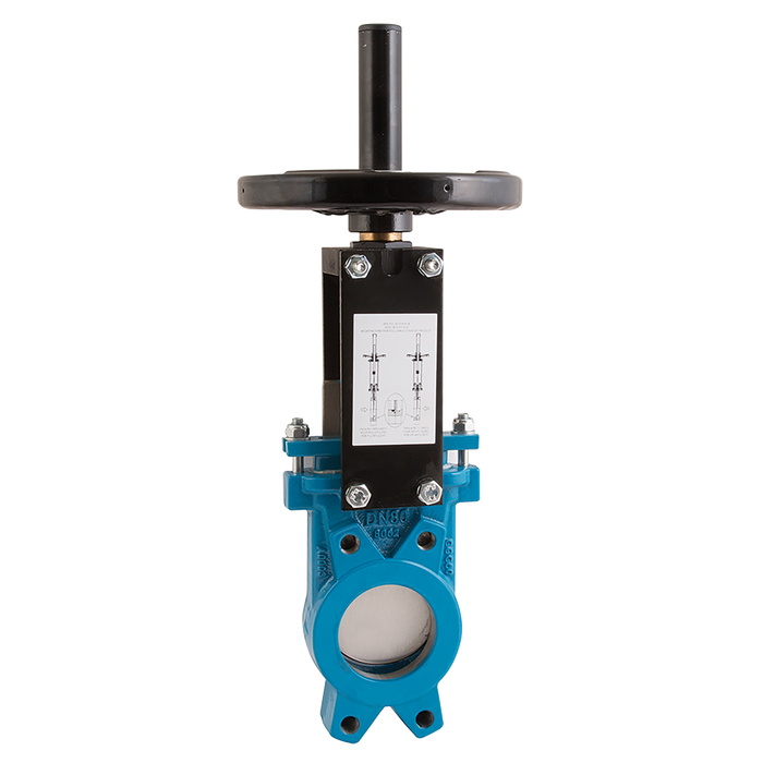 Knife Gate Valve Cast Iron Man 100 Dia