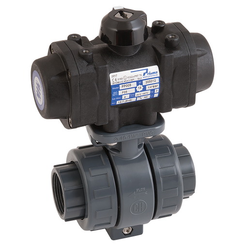 2 1/2" Bsp Pvc/Fkm B/V C/W Pp10 Actuator