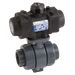 1" Bsp Da 2 Way Pvc/Viton Valve