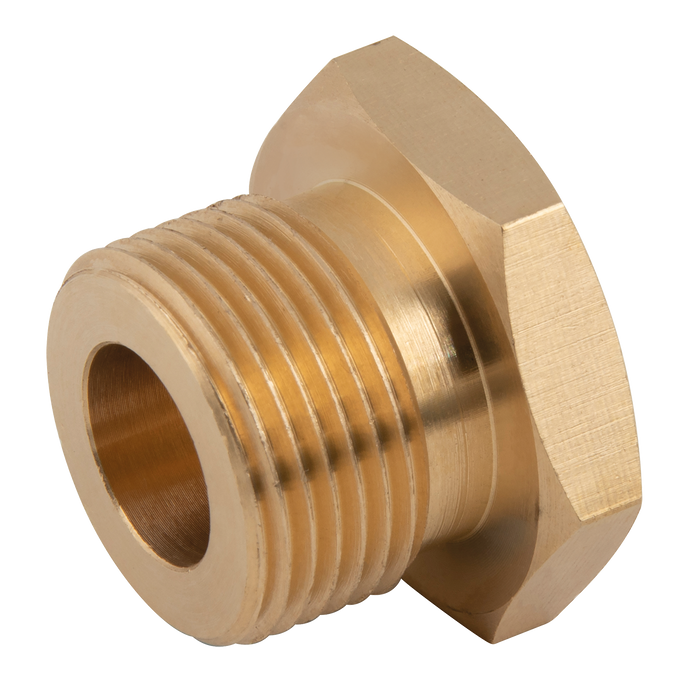 3/4" Bspp Male Hollow Plug