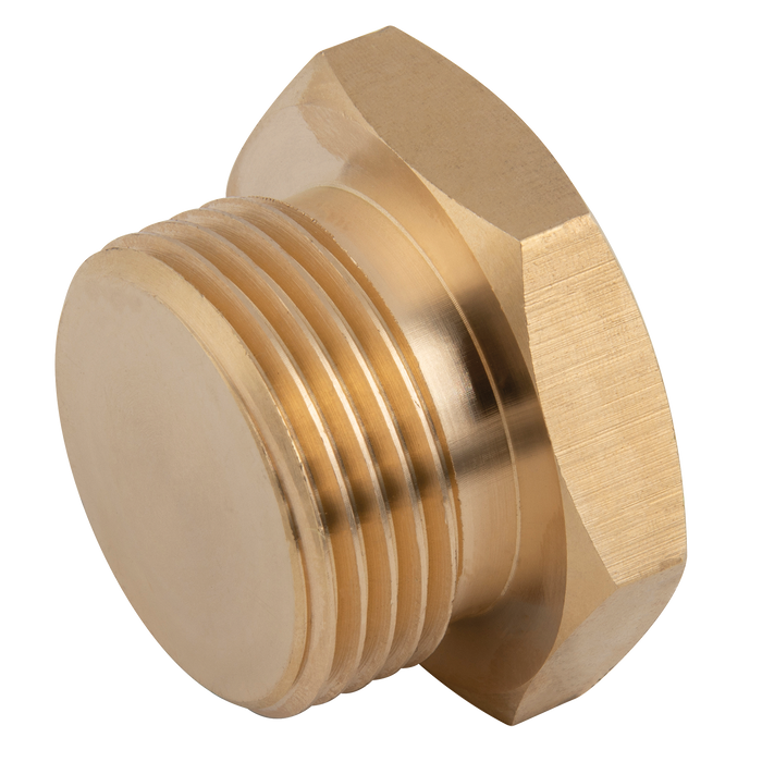 1" Npt Male Solid Plug