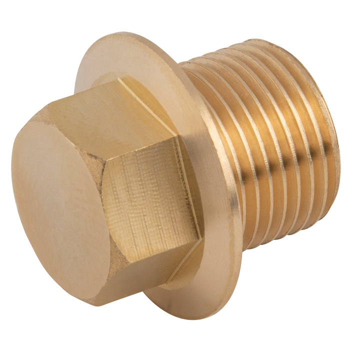 1/8" Bspp Male Flanged Plug