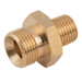 3/8" Bspp Male X 1/4" Bspt Male Unequal Adaptor